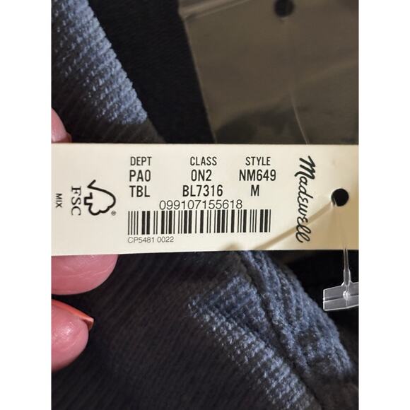 Madewell Corduroy Twill Oversized Shirt Jacket, NWT, laid back, street style - Picture 8 of 8